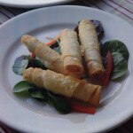 The delicious Huzur Vadisi chesse rolls during a Scaravelli inspired yoga retreat holiday with Catherine Annis