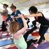 2013 Scaravelli inspired yoga immersion course with Catherine Annis Gayles retreat ttcteacher training course