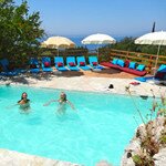 Scaravelli inspired yoga holiday at Sulemans Garden swimming pool