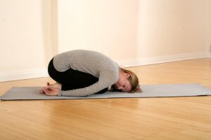 Scaravelli yoga teacher training course with Catherine Annis Child's Pose