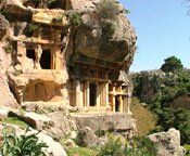 tomb of pinara Ancient Lycia Site