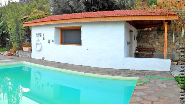 Suleyman's Garden, Turkey, Yoga, Retreat, Huzur Vadisi, Scaravelli, Catherine Annis, pool house, stone, September, 2015