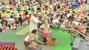 View Vintage Yoga @ our Pinterest Gallery 2011, BKS Iyengar, Yoga, image, demonstration, photo, decade, asana, pose, class, teaching, guru, institute, circa, China