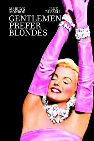 View Marilyn Monroe @ our Pinterest Gallery 1953, Gentlemen Prefer Blondes, Marilyn Monroe, Jane Russell, Movie, film, Poster