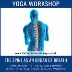 White Horse, Yoga, Workshop, Devizes, Wiltshire, Spine, Breath, Scaravelli, Catherine Annis, October, 2019